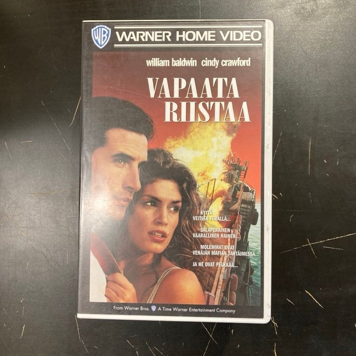 Vapaata riistaa VHS (VG+/M-) -toiminta/jännitys-